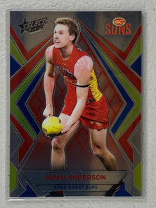 #L81 Noah Anderson - Gold Coast Suns - Luminous Base - 2024 AFL Footy Stars