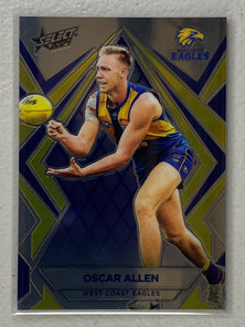 #L161 Oscar Allen - West Coast Eagles - Luminous Base - 2024 AFL Footy Stars