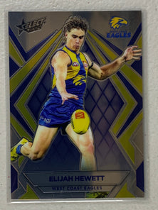 #L165 Elijah Hewett - West Coast Eagles - Luminous Base - 2024 AFL Footy Stars