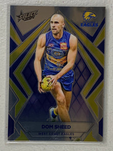 #L169 Dom Sheed - West Coast Eagles - Luminous Base - 2024 AFL Footy Stars