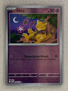 Abra Reverse Holo - Common #054/132 - Pokemon ME01: Mega Evolutions