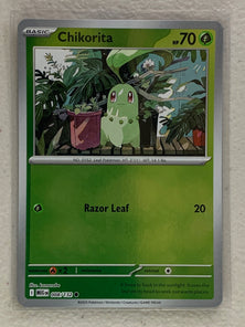 Chikorita Holo - Common #008/132 - Pokemon ME01: Mega Evolutions