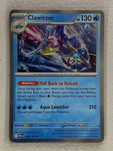 Clawitzer Holo - Rare #038/132 - Pokemon ME01: Mega Evolutions
