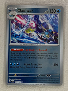 Clawitzer Reverse Holo - Rare #038/132 - Pokemon ME01: Mega Evolutions