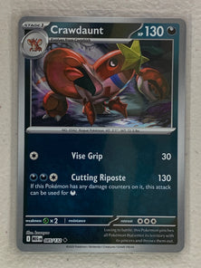 Crawdaunt Reverse Holo - Uncommon #085/132 - Pokemon ME01: Mega Evolutions