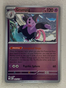 Grumpig Reverse Holo - Uncommon #063/132 - Pokemon ME01: Mega Evolutions