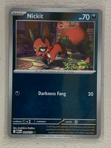 Nickit Reverse Holo - Common #089/132 - Pokemon ME01: Mega Evolutions