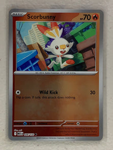 Scorbunny Reverse Holo - Common #026/132 - Pokemon ME01: Mega Evolutions