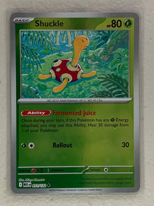 Shuckle Reverse Holo - Uncommon #011/132 - Pokemon ME01: Mega Evolutions