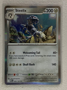 Steelix Holo - Rare #093/132 - Pokemon ME01: Mega Evolutions
