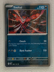Yveltal Holo - Rare #088/132 - Pokemon ME01: Mega Evolutions
