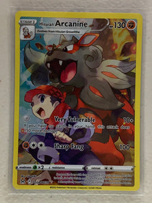 Hisuian Arcanine - Secret Rare TG08/TG30 - Pokemon Sword & Shield Lost Origins