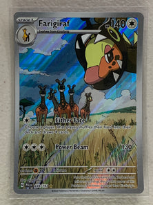 Farigiraf - Illustration Rare #228/193 - Pokemon Scarlet & Violet Paldea Evolved