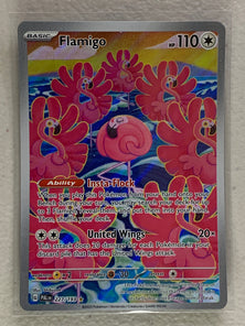 Flamigo - Illustration Rare #227/193 - Pokemon Scarlet & Violet Paldea Evolved
