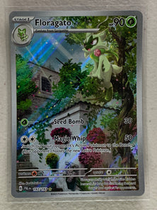 Floragato - Illustration Rare #197/193 - Pokemon Scarlet & Violet Paldea Evolved