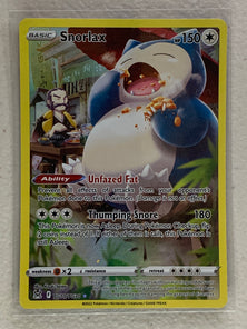 Snorlax - Secret Rare TG10/TG30 - Pokemon Sword & Shield Lost Origins