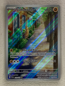 Sudowoodo - Illustration Rare #219/193 - Pokemon Scarlet & Violet Paldea Evolved