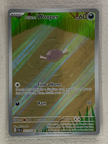 Paldean Wooper - Illustration Rare #221/193 - Pokemon Scarlet & Violet Paldea Evolved