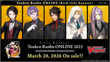 Cardfight Vanguard DZ-TB02 Touken Ranbu ONLINE 2025 Booster Box