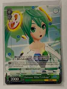 Hatsune Miku "Linkage" - PD/S22-E028 R - Weiss Schwarz Hatsune Miku