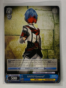 KAITO "General" - PD/S22-E078 R - Weiss Schwarz Hatsune Miku