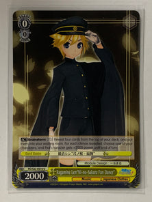 Kagamine Len "Ni-no-Sakura Fan Dance" - PD/S22-E010 U - Weiss Schwarz Hatsune Miku