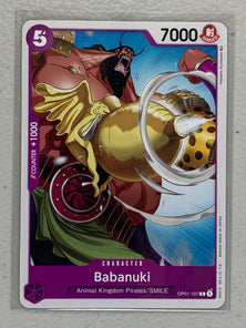 Babanuki - OP01-107 C - One Piece Card Game Romance Dawn OP-01