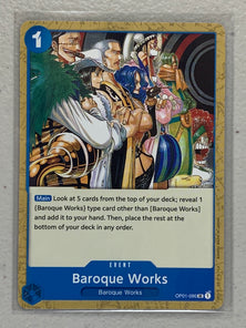 Baroque Works - OP01-090 UC - One Piece Card Game Romance Dawn OP-01