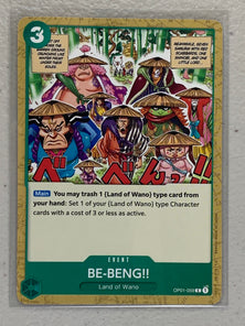 BE-BENG!! - OP01-059 C - One Piece Card Game Romance Dawn OP-01