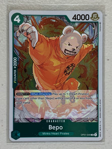 Bepo - OP01-049 R - One Piece Card Game Romance Dawn OP-01