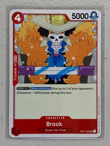 Brook - OP01-022 UC - One Piece Card Game Romance Dawn OP-01