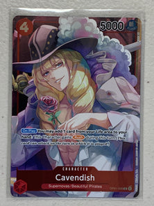 Cavendish (Box Topper) - OP01-008 C - One Piece Card Game Romance Dawn OP-01