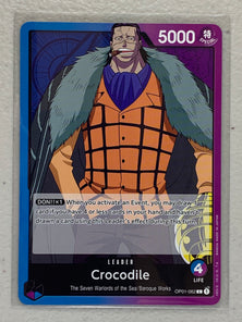 Crocodile - OP01-062 L - One Piece Card Game Romance Dawn OP-01