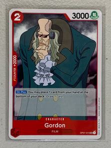 Gordon - OP01-011 UC - One Piece Card Game Romance Dawn OP-01