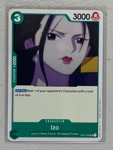 Izo - OP01-033 UC - One Piece Card Game Romance Dawn OP-01