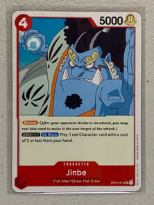 Jinbe - OP01-014 UC - One Piece Card Game Romance Dawn OP-01