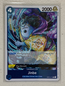 Jinbe - OP01-071 R - One Piece Card Game Romance Dawn OP-01