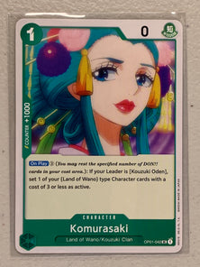 Komurasaki - OP01-042 UC - One Piece Card Game Romance Dawn OP-01