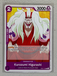 Kurozumi Higurashi - OP01-100 C - One Piece Card Game Romance Dawn OP-01