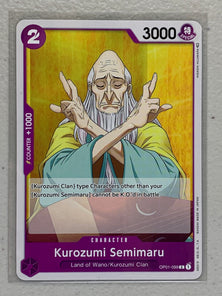 Kurozumi Semimaru - OP01-099 C - One Piece Card Game Romance Dawn OP-01