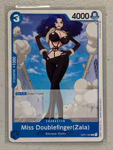 Miss Doublefinger(Zala) - OP01-080 C - One Piece Card Game Romance Dawn OP-01