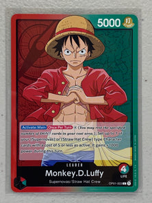 Monkey.D.Luffy - OP01-003 L - One Piece Card Game Romance Dawn OP-01