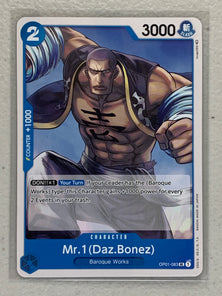 Mr.1 (Daz.Bonez) - OP01-083 UC - One Piece Card Game Romance Dawn OP-01