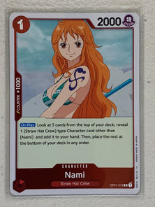 Nami - OP01-016 R - One Piece Card Game Romance Dawn OP-01