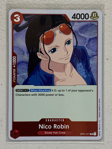 Nico Robin - OP01-017 R - One Piece Card Game Romance Dawn OP-01