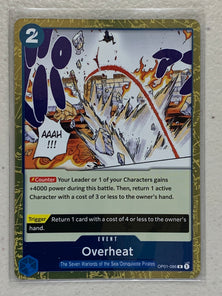 Overheat - OP01-086 R - One Piece Card Game Romance Dawn OP-01