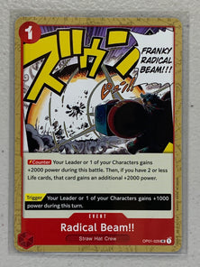 Radical Beam!! - OP01-029 UC - One Piece Card Game Romance Dawn OP-01