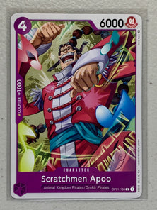 Scratchmen Apoo - OP01-103 C - One Piece Card Game Romance Dawn OP-01