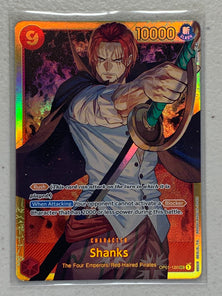 Shanks - OP01-120 SEC - One Piece Card Game Romance Dawn OP-01