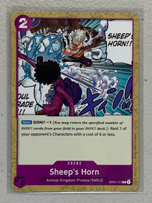 Sheep's Horn - OP01-117 C - One Piece Card Game Romance Dawn OP-01